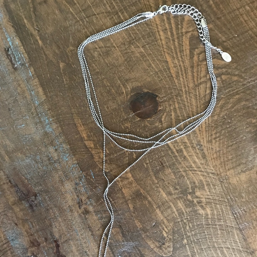 Silver choker